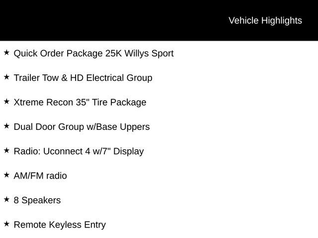 2022 Jeep Wrangler Unlimited Willys