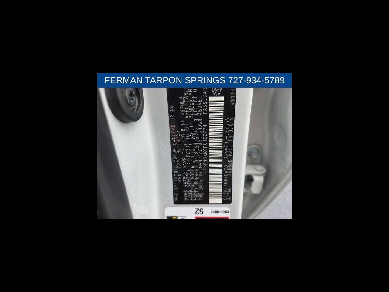 2023 Toyota Camry SE