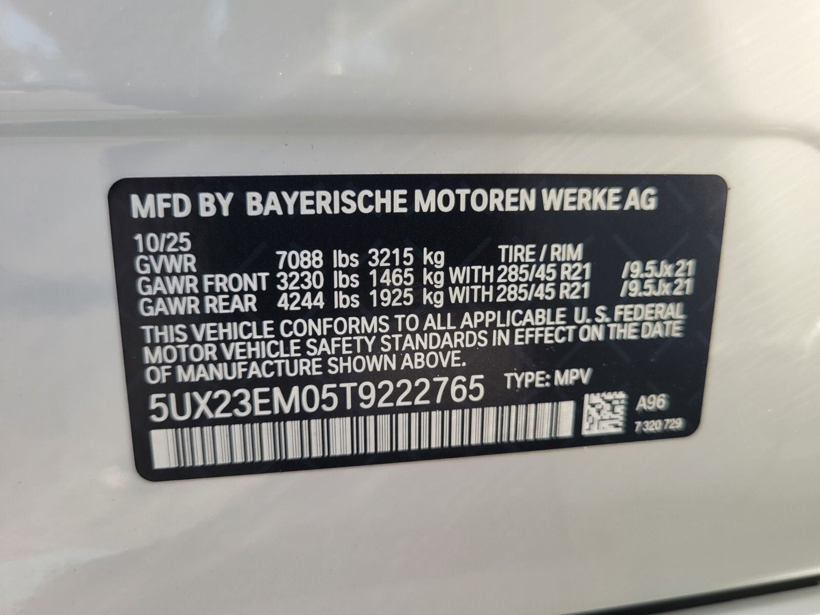 2026 BMW X7 xDrive40i