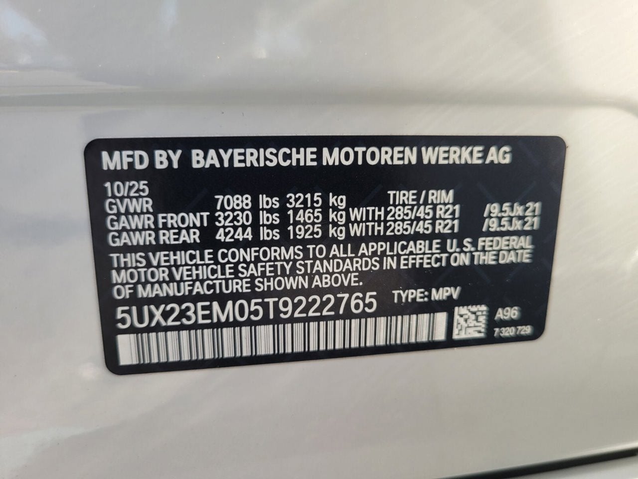 2026 BMW X7 xDrive40i