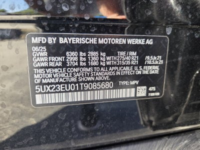 2026 BMW X5 xDrive40i
