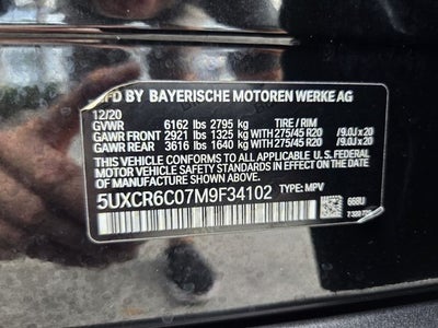 2021 BMW X5 xDrive40i