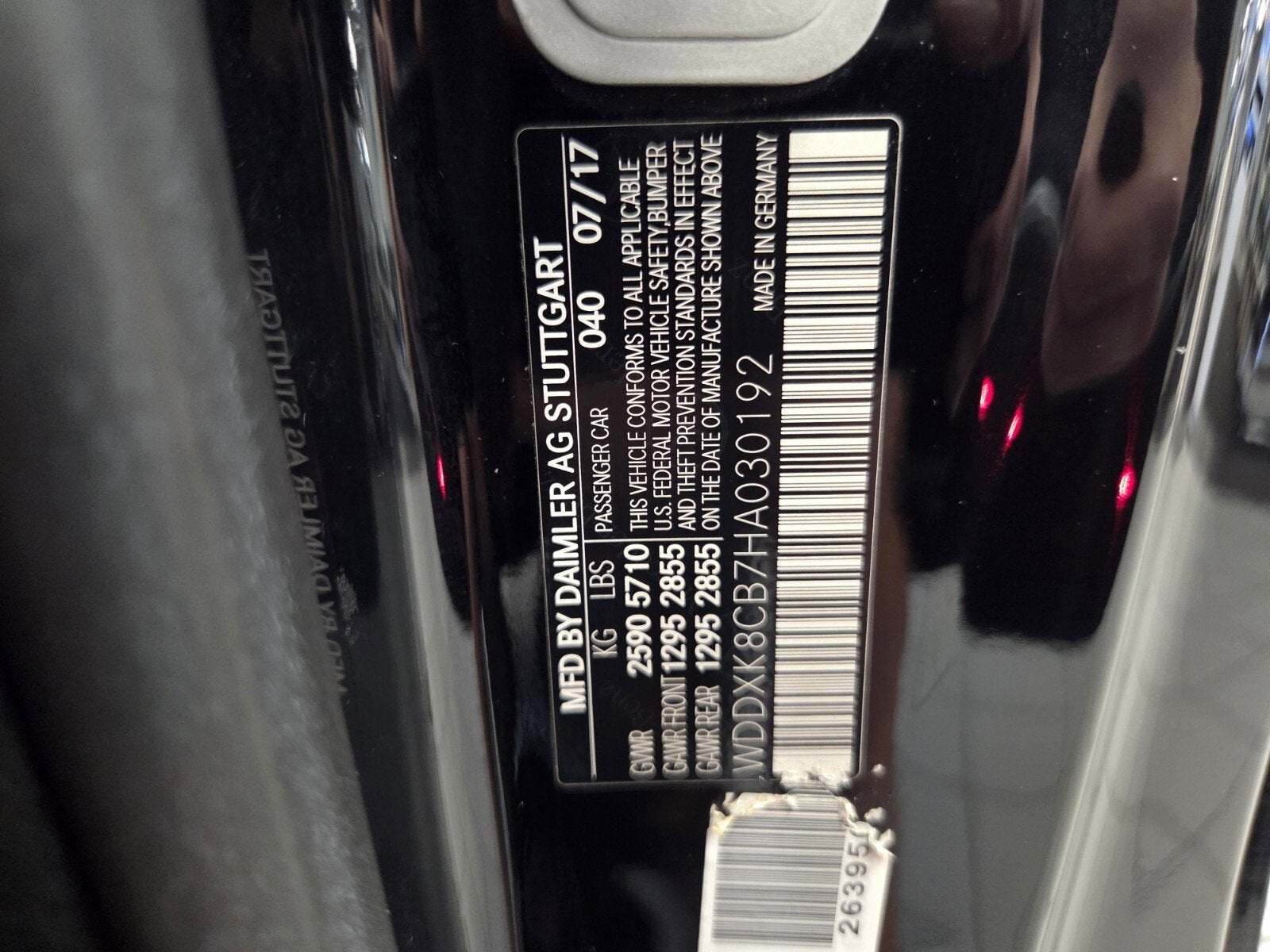 2017 Mercedes-Benz S-Class S 550