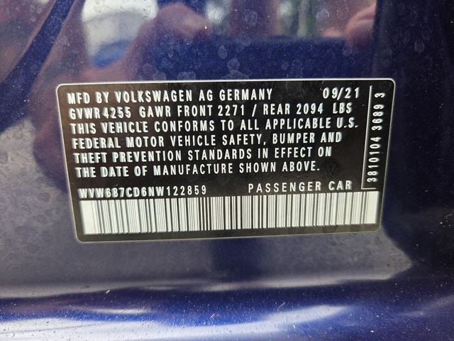 2022 Volkswagen Golf GTI Autobahn