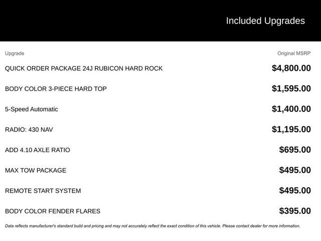 2017 Jeep Wrangler Unlimited Rubicon Hard Rock