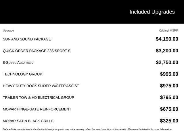 2020 Jeep Wrangler Unlimited Sport S