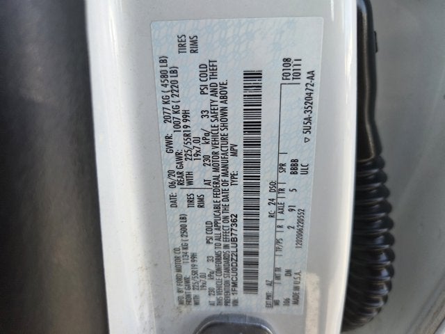 2020 Ford Escape Titanium Hybrid