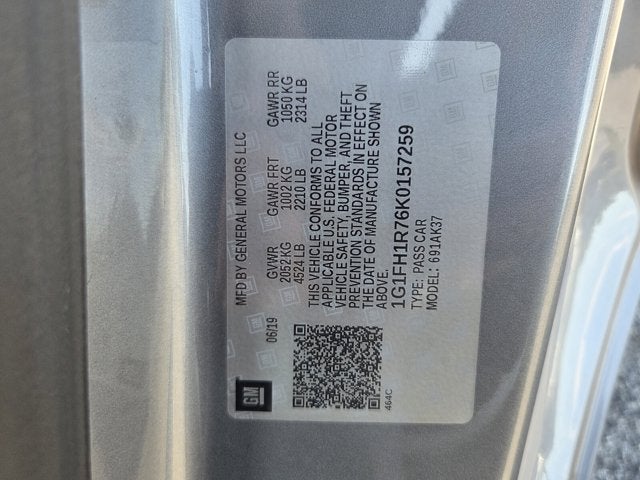 2019 Chevrolet Camaro 2SS