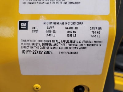 2001 Chevrolet Corvette Z06