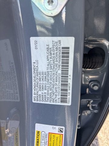 2022 Honda Accord Hybrid Sport