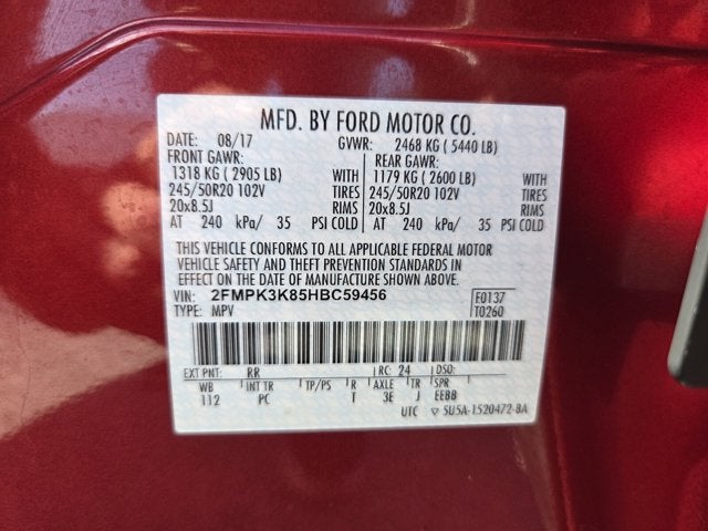 2017 Ford Edge Titanium