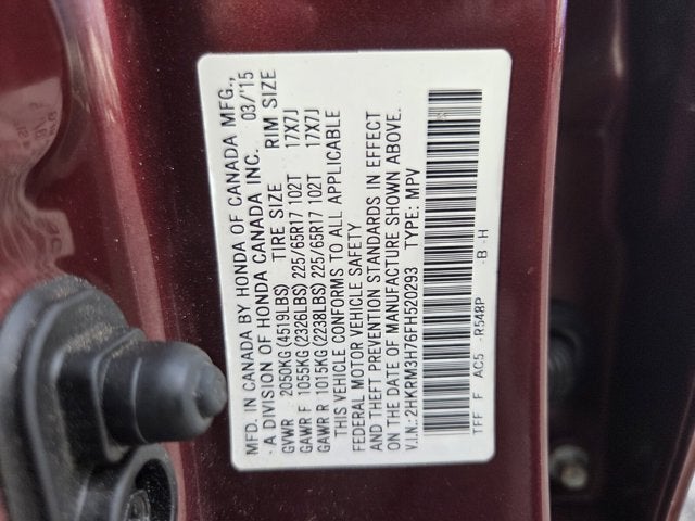 2015 Honda CR-V EX-L