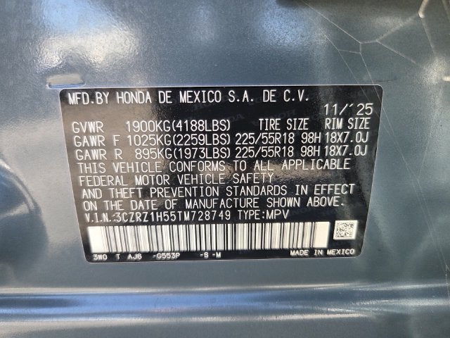 2026 Honda HR-V Sport