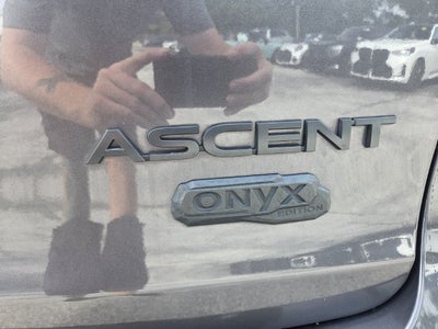 2022 Subaru Ascent Onyx Edition