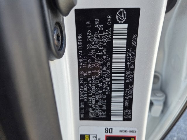 2025 Lexus ES ES 350 Ultra Luxury