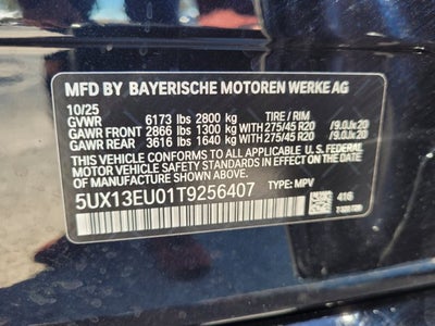 2026 BMW X5 sDrive40i