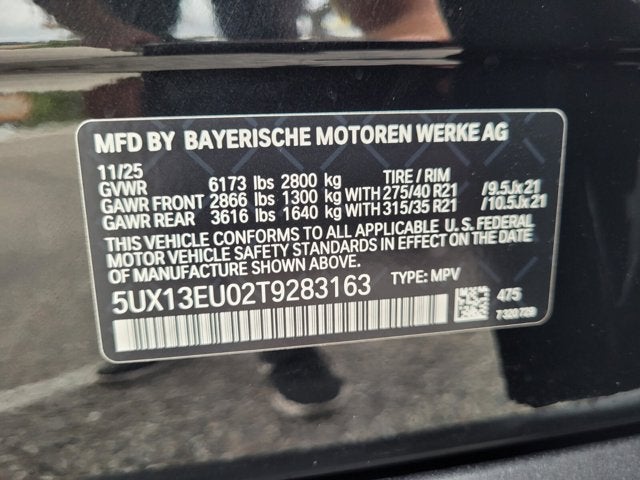 2026 BMW X5 sDrive40i