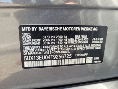2026 BMW X5 sDrive40i