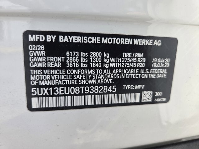 2026 BMW X5 sDrive40i