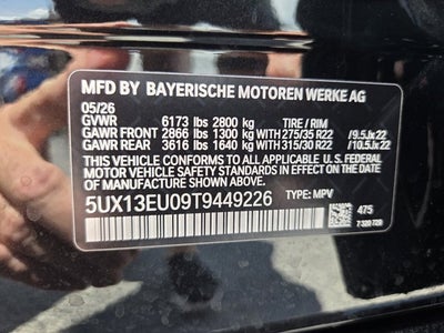 2026 BMW X5 sDrive40i
