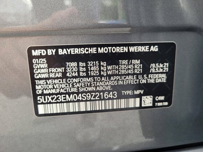2025 BMW X7 xDrive40i