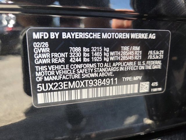2026 BMW X7 xDrive40i
