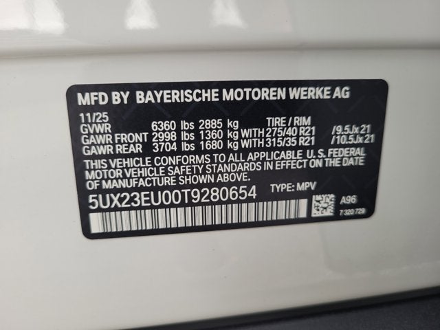 2026 BMW X5 xDrive40i