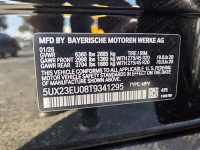 2026 BMW X5 xDrive40i