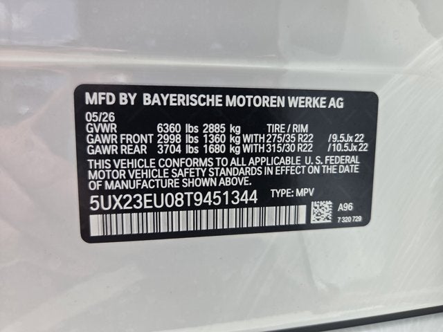 2026 BMW X5 xDrive40i