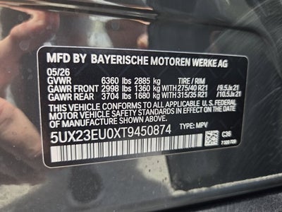 2026 BMW X5 xDrive40i