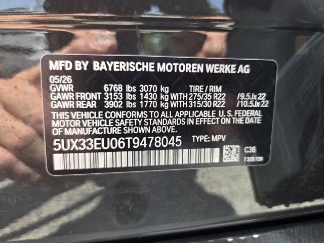 2026 BMW X5 M60i