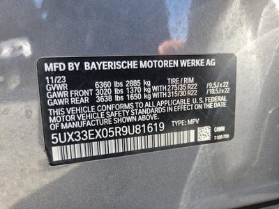 2024 BMW X6 xDrive40i