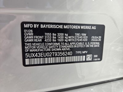 2026 BMW X5 xDrive50e