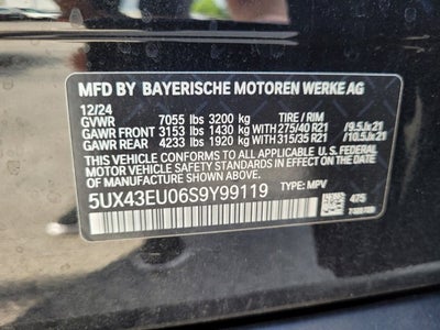2025 BMW X5 xDrive50e