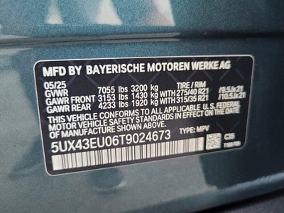 2026 BMW X5 xDrive50e