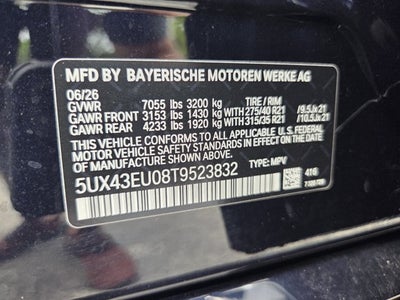 2026 BMW X5 xDrive50e