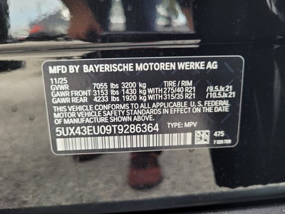 2026 BMW X5 xDrive50e