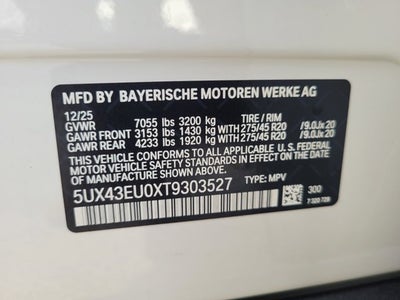 2026 BMW X5 xDrive50e