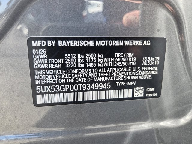 2026 BMW X3 30 xDrive