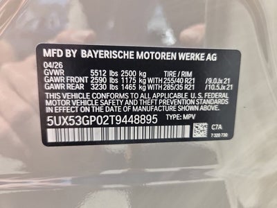 2026 BMW X3 30 xDrive