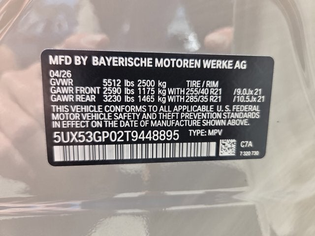 2026 BMW X3 30 xDrive
