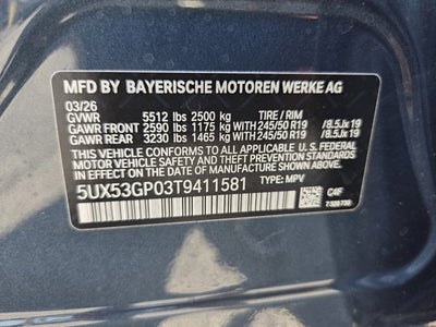 2026 BMW X3 30 xDrive