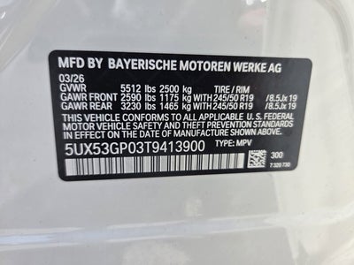 2026 BMW X3 30 xDrive