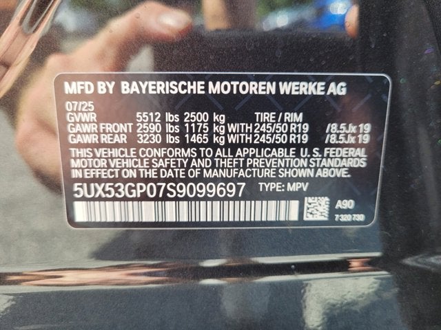 2025 BMW X3 30 xDrive