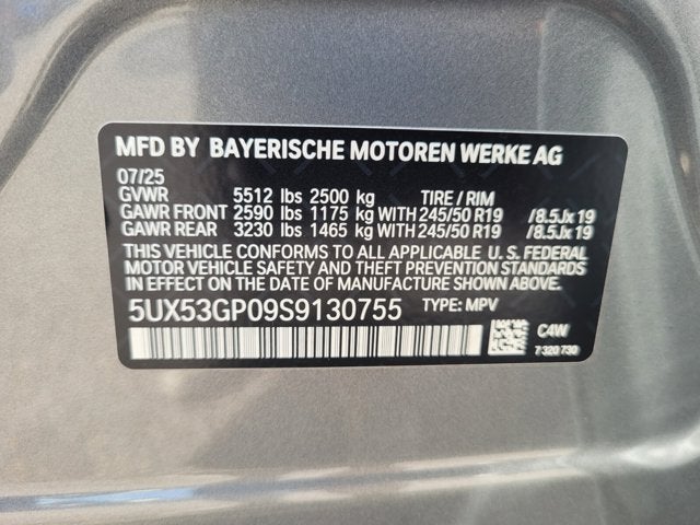 2025 BMW X3 30 xDrive