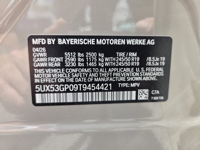 2026 BMW X3 30 xDrive