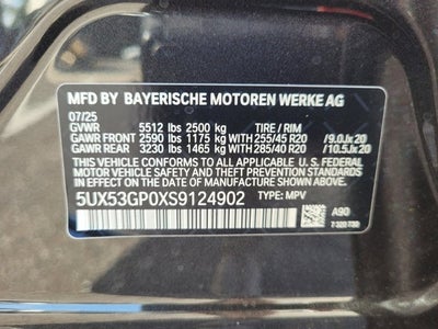 2025 BMW X3 30 xDrive