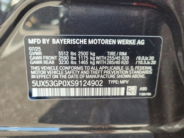 2025 BMW X3 30 xDrive