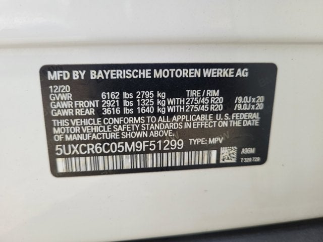 2021 BMW X5 xDrive40i