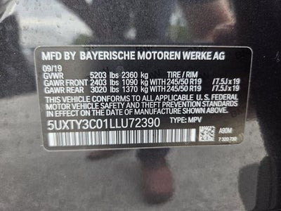 2020 BMW X3 sDrive30i